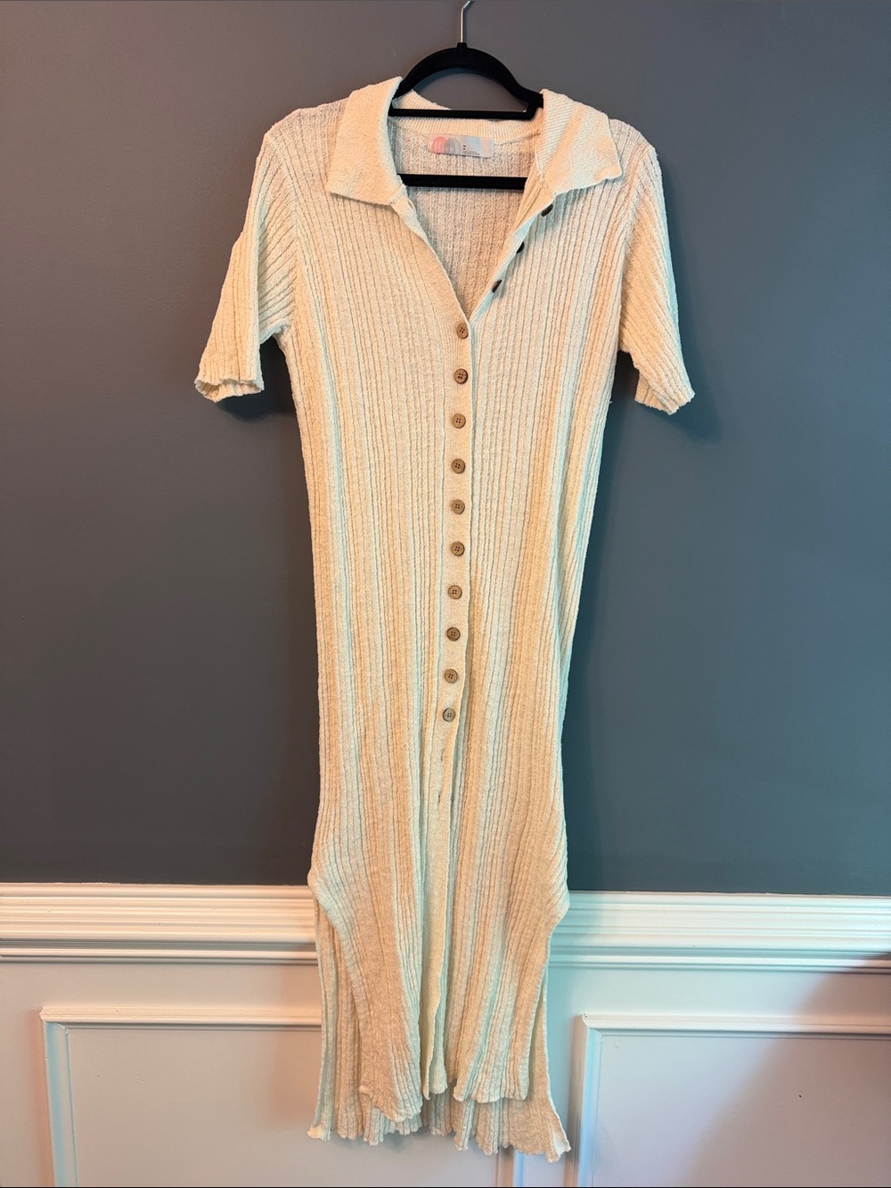 Free People “Riding Waves” Sweater MIDI dress